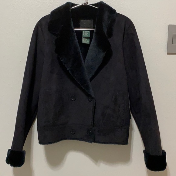 Lauren Ralph Lauren Jackets & Blazers - NWT Lauren Ralph Lauren Faux Suede Jacket